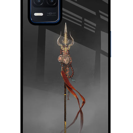 Shiv Trishul Realme Narzo 30 5G Glass Case