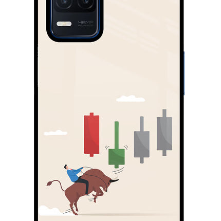 Bull Trading Momentum Realme Narzo 30 5G Glass Case