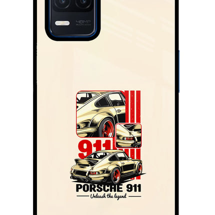 Classic Porsche 911 Realme Narzo 30 5G Glass Case