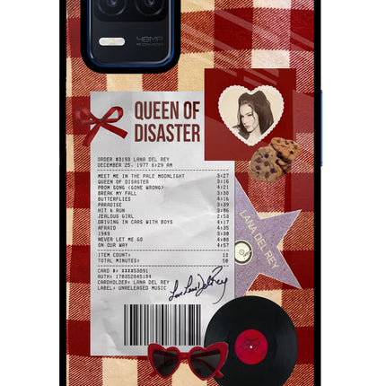 Queen of Disaster Realme Narzo 30 5G Glass Case