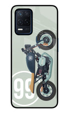 Classic Cafe Racer 99 Realme Narzo 30 5G Glass Case