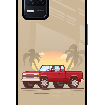 Desert Classic Drive Realme Narzo 30 5G Glass Case