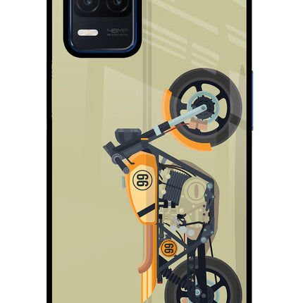 Vertical Speedster Realme Narzo 30 5G Glass Case