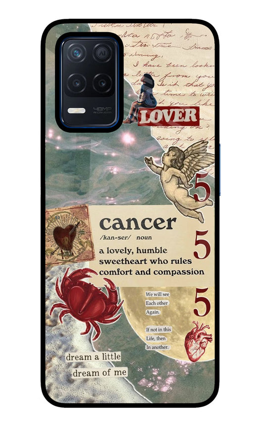 Cancer Zodiac Realme Narzo 30 5G Glass Case