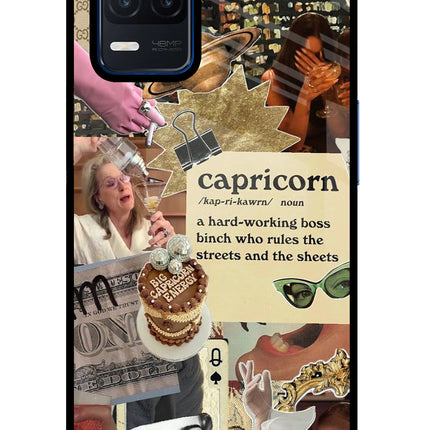 Capricorn Zodiac Realme Narzo 30 5G Glass Case