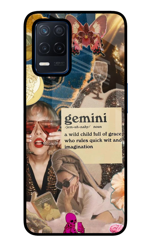 Gemini Zodiac Realme Narzo 30 5G Glass Case
