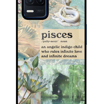 Pisces Zodiac Realme Narzo 30 5G Glass Case