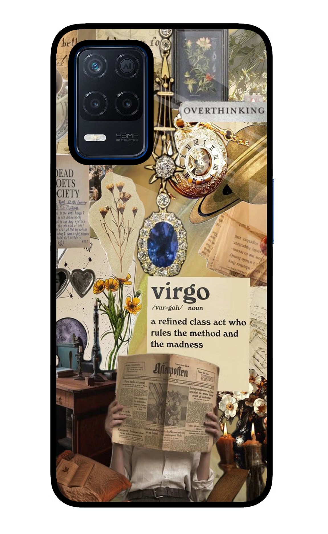 Virgo Zodiac Realme Narzo 30 5G Glass Case