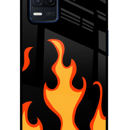 Fired Up – Black Realme Narzo 30 5G Glass Case