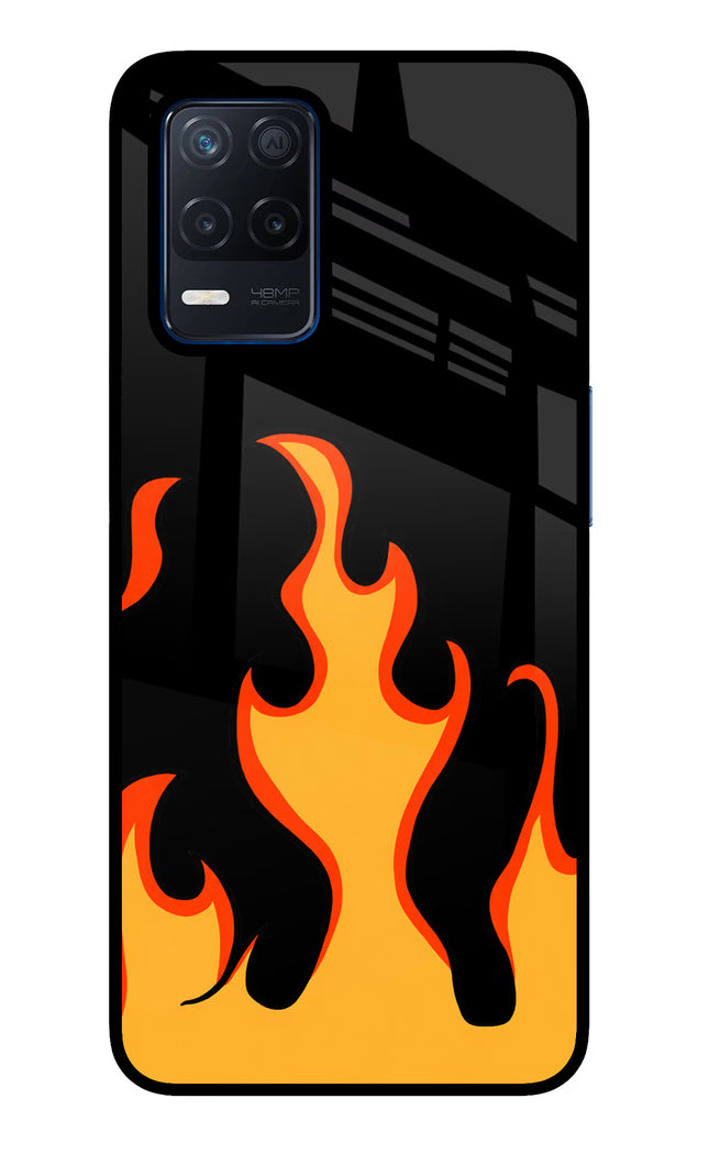 Fired Up – Black Realme Narzo 30 5G Glass Case