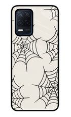 Spider Web Realme Narzo 30 5G Glass Case
