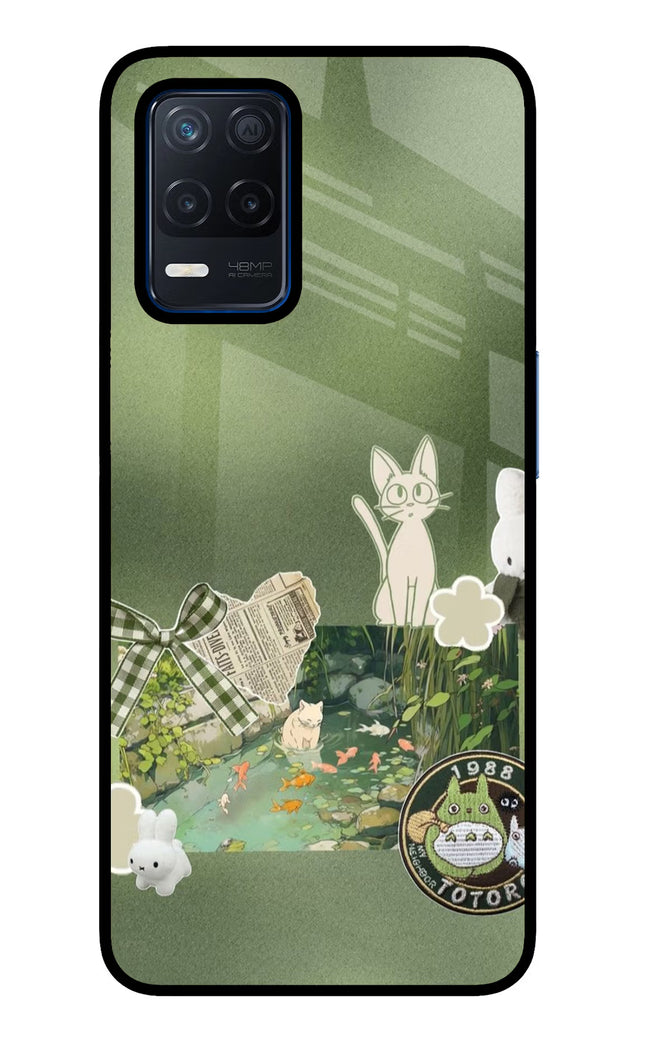 Aesthetic anime Realme Narzo 30 5G Glass Case