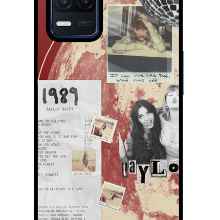 Taylor Swift Realme Narzo 30 5G Glass Case