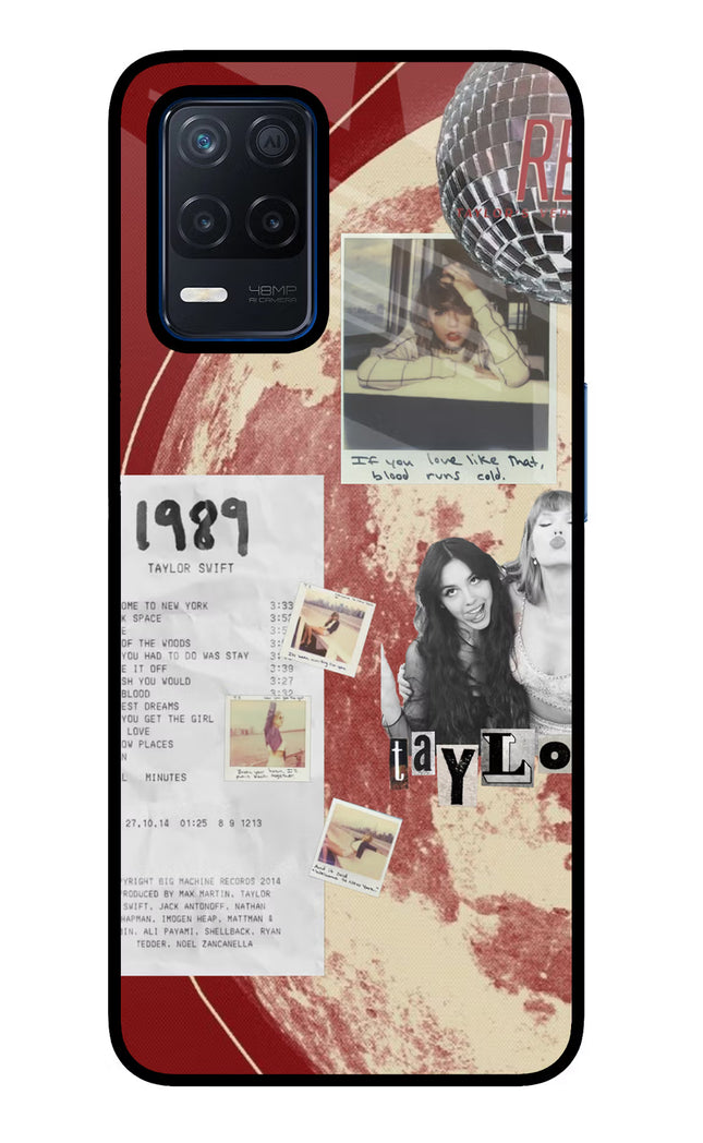 Taylor Swift Realme Narzo 30 5G Glass Case