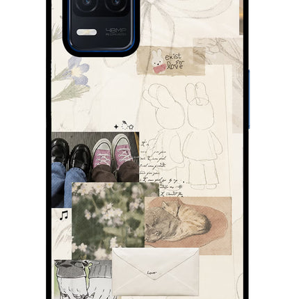 Soft Aesthetic Realme Narzo 30 5G Glass Case