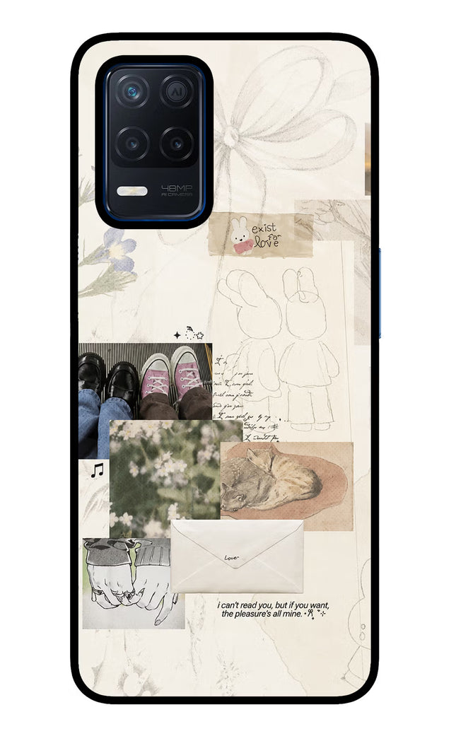 Soft Aesthetic Realme Narzo 30 5G Glass Case