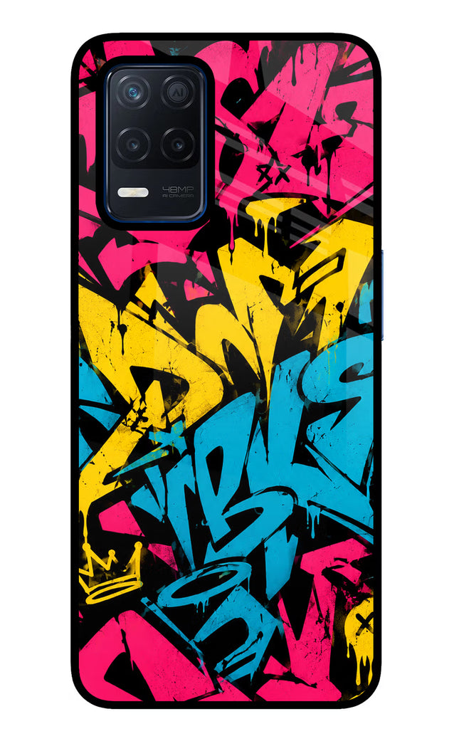 Graffiti Vibe Realme Narzo 30 5G Glass Case