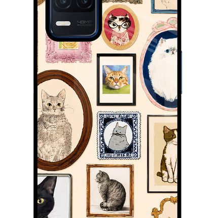Mirror Cats Realme Narzo 30 5G Glass Case