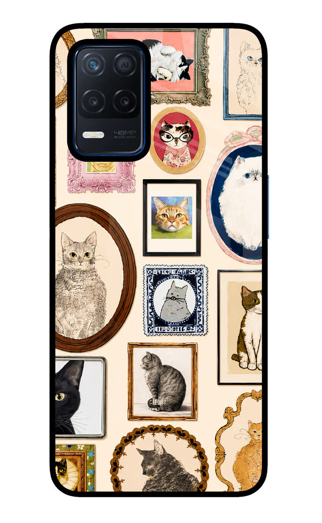 Mirror Cats Realme Narzo 30 5G Glass Case