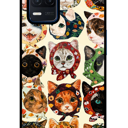 Cool Cat Realme Narzo 30 5G Glass Case