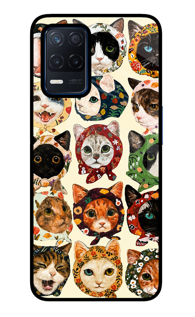 Cool Cat Realme Narzo 30 5G Glass Case