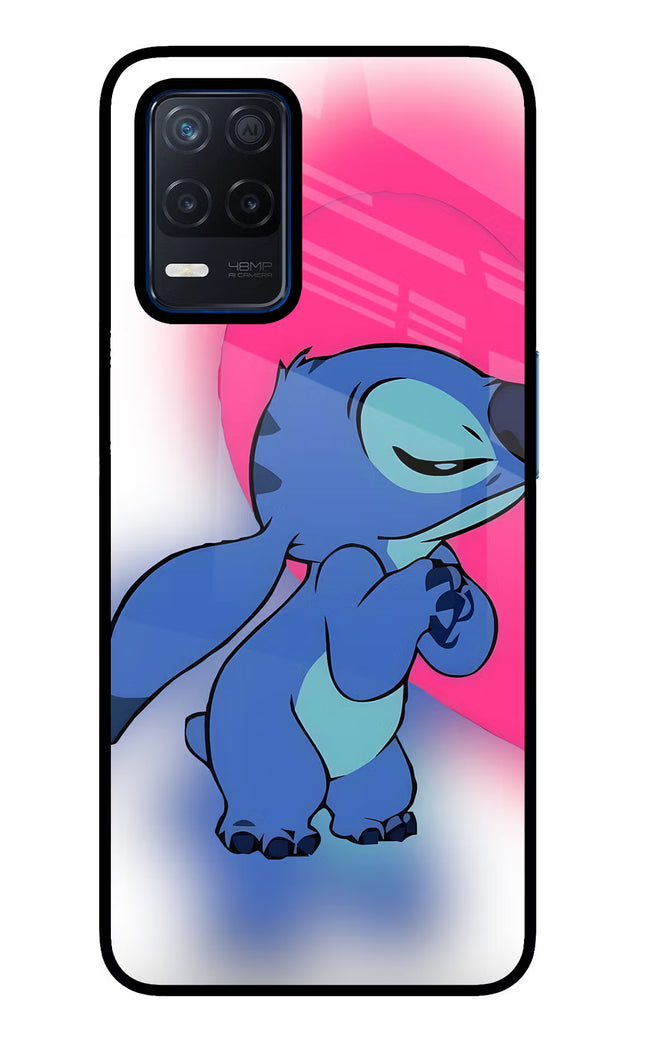 Stitch Hug Realme Narzo 30 5G Glass Case
