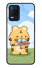 Tiger Treat Realme Narzo 30 5G Glass Case