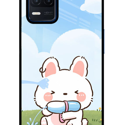 Bunny Treat Realme Narzo 30 5G Glass Case