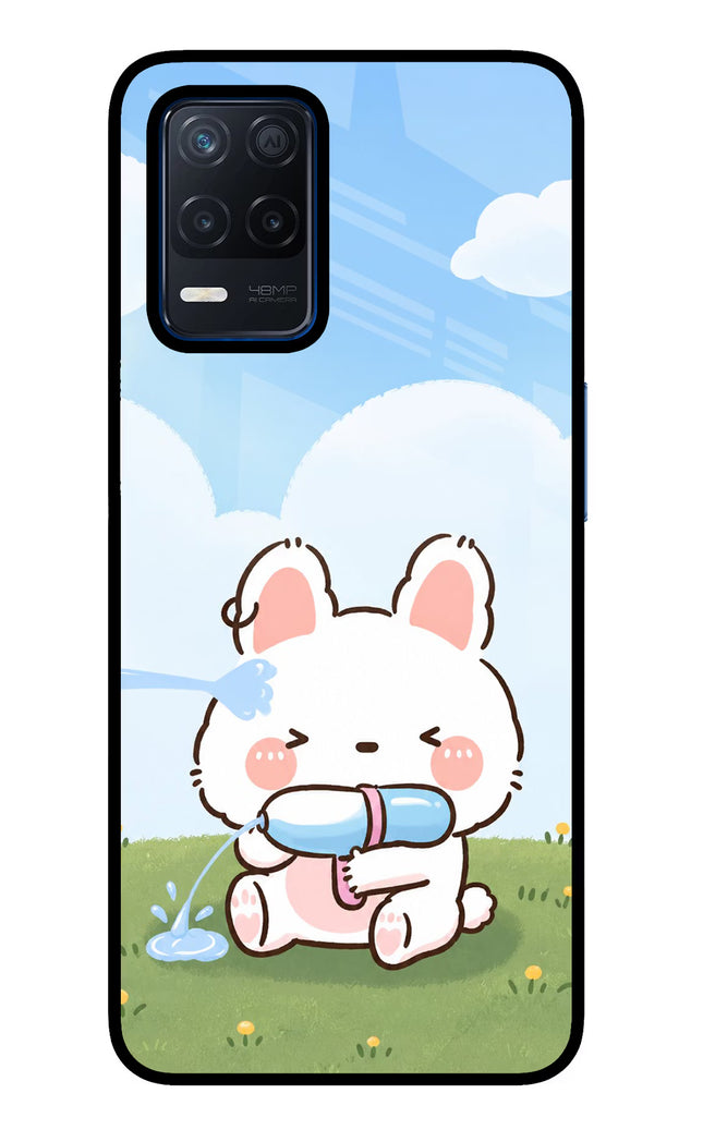 Bunny Treat Realme Narzo 30 5G Glass Case