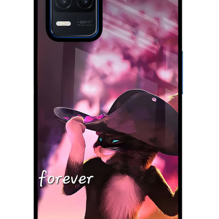 Forever Cat Realme Narzo 30 5G Glass Case