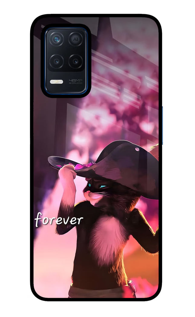 Forever Cat Realme Narzo 30 5G Glass Case