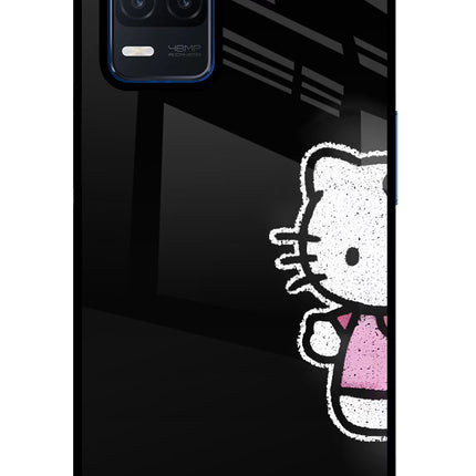 Kitty Charm Realme Narzo 30 5G Glass Case