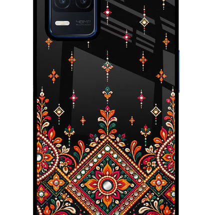 Noir Mehfil Realme Narzo 30 5G Glass Case