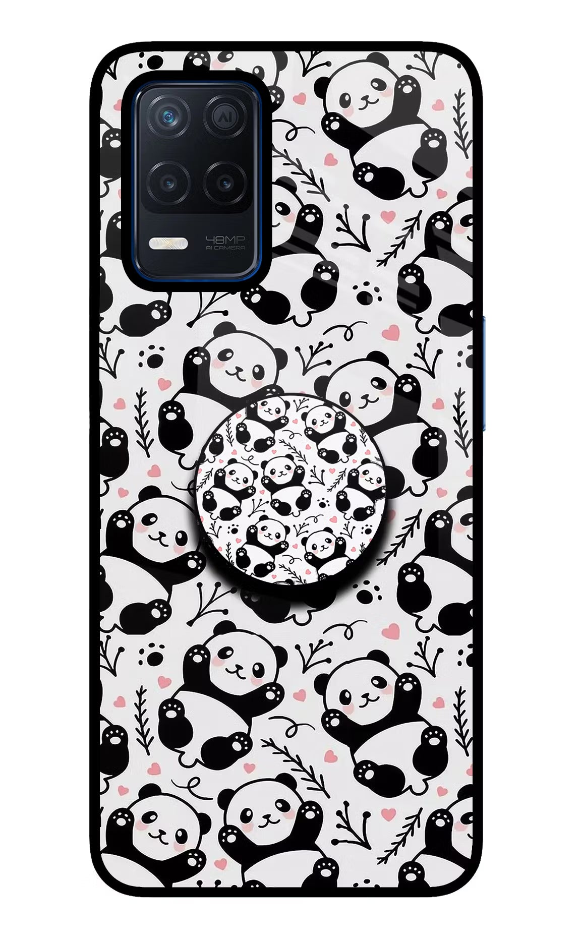 Cute Panda Realme Narzo 30 5G Pop Case by Casekaro