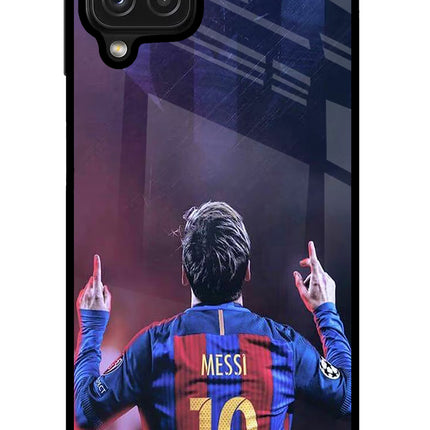 Messi Samsung M32 Glass Case
