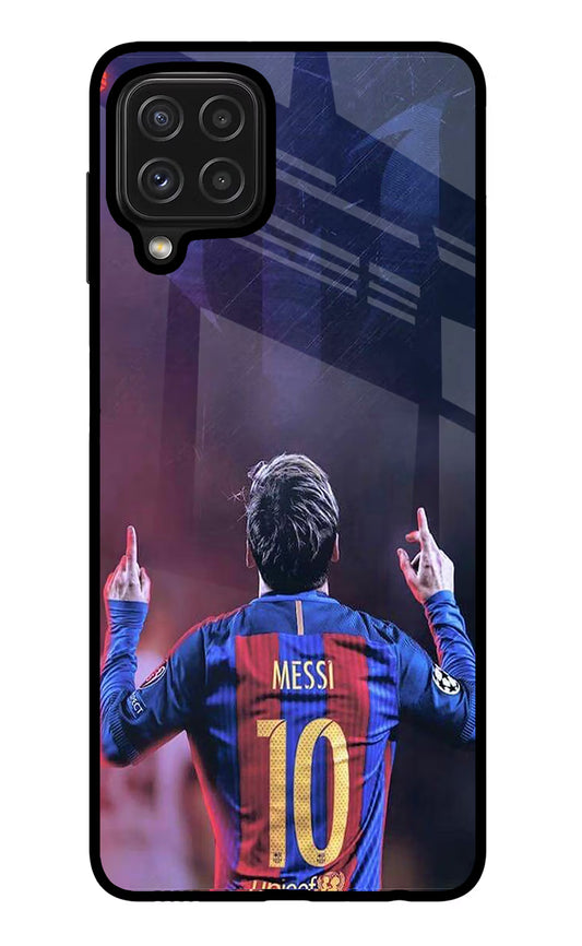 Messi Samsung M32 Glass Case