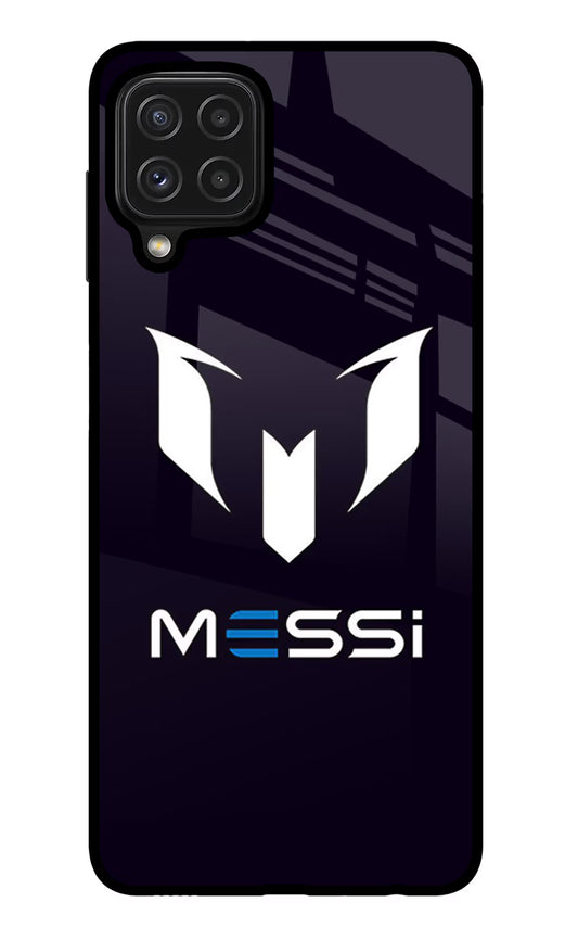 Messi Logo Samsung M32 Glass Case