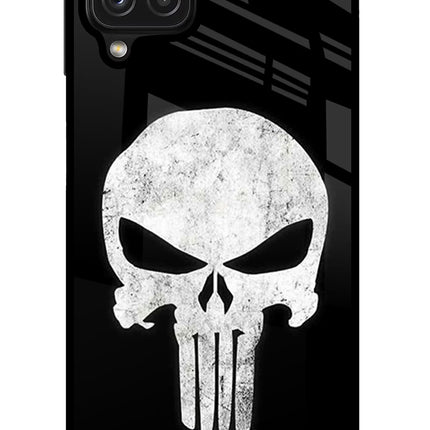 Punisher Skull Samsung M32 Glass Case