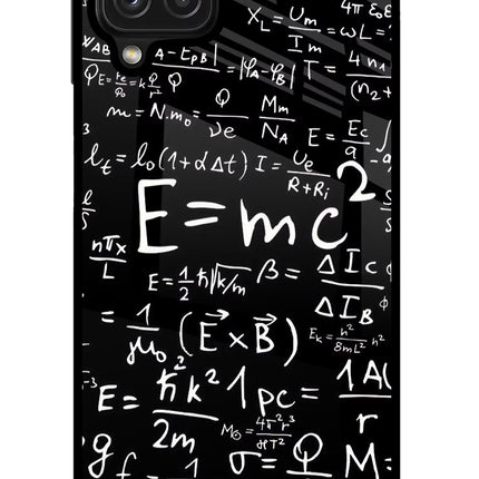 Physics Formula Samsung M32 Glass Case
