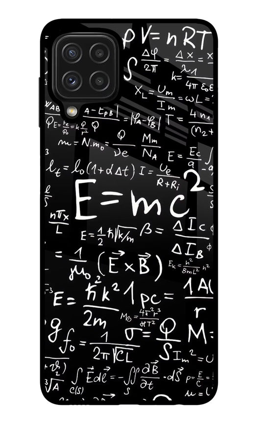 Physics Formula Samsung M32 Glass Case