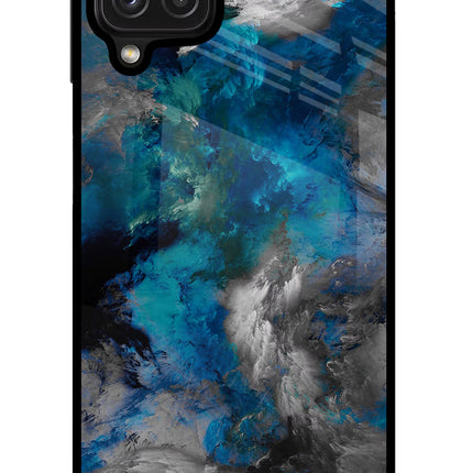 Artwork Samsung M32 Glass Case Back Cover by Casekaro