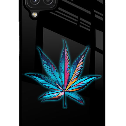 Weed Samsung M32 Glass Case