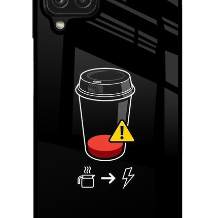 Coffee Samsung M32 Glass Case