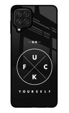 Go Fuck Yourself Samsung M32 Glass Case