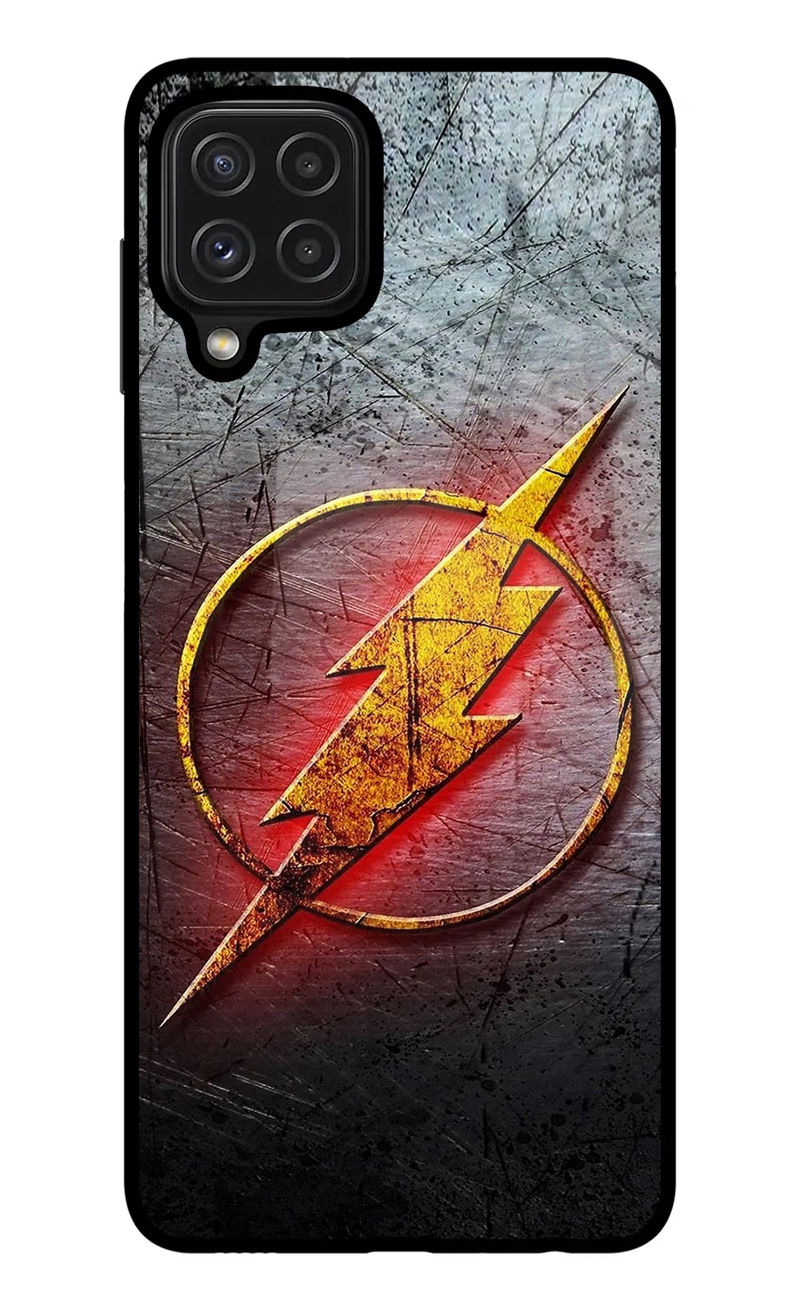 Flash Samsung M32 Glass Case Back Cover by Casekaro