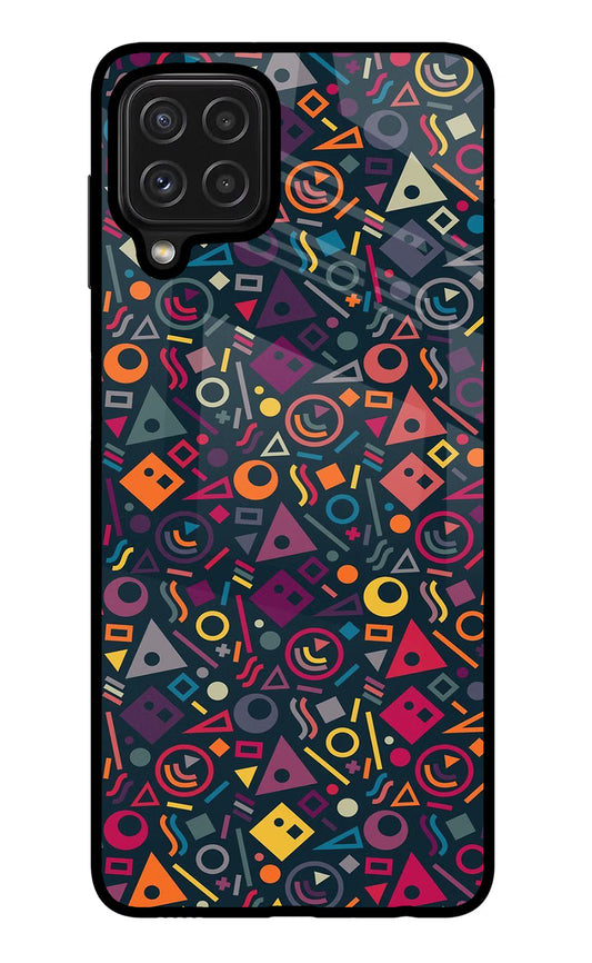 Geometric Abstract Samsung M32 Glass Case