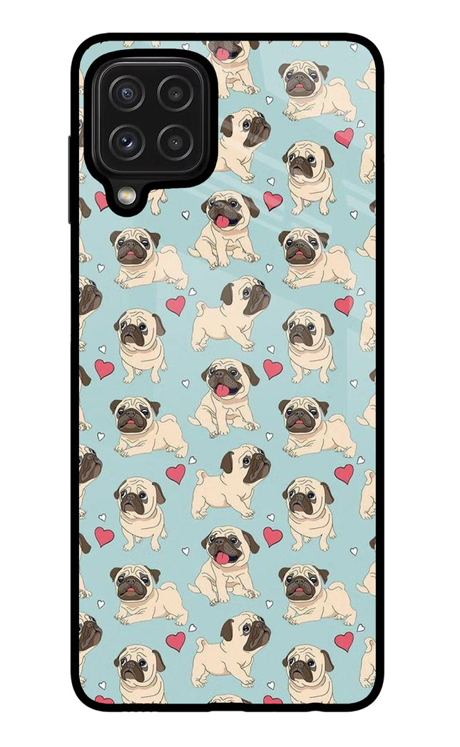 Pug Dog Samsung M32 Glass Case