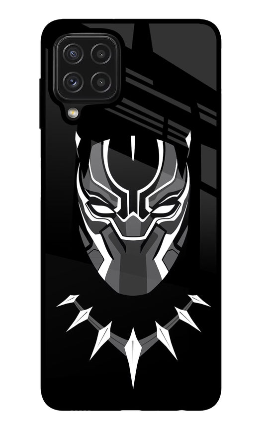 Black Panther Samsung M32 Glass Case