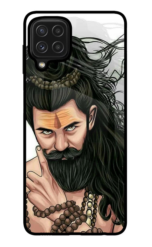 Mahadev Samsung M32 Glass Case