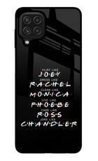 FRIENDS Character Samsung M32 Glass Case
